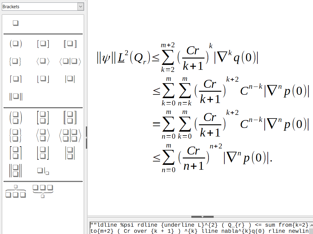 Math screenshot